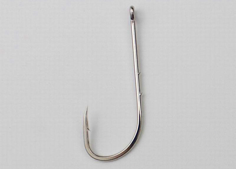 Barbed Carbon Steel Live Bait Hooks, 1000 Pack – product photo
