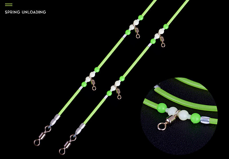 Glow Nylon Boat Fishing Rigs, Anti-Tangle Hook Rigs – product photo