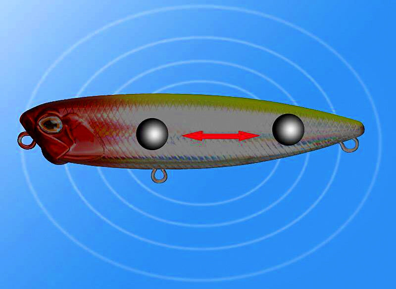 Walk-the-Dog Topwater Pencil Lure 5-Pack, 5.5–14 g (0.19–0.49 oz) – product photo