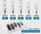 American Style Snap & Figure-8 Ring Connector Set – product photo