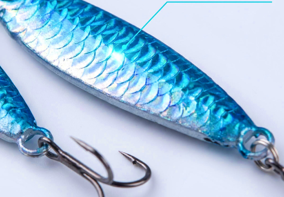 Metal VIB Lure Set with Sequins, 11 Pcs, 10–25 g (0.35–0.88 oz) – product photo