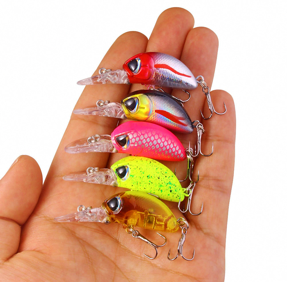 Mini Fat Crankbait, 5.5 cm 4 g (0.14 oz), Size 10 Hook – product photo