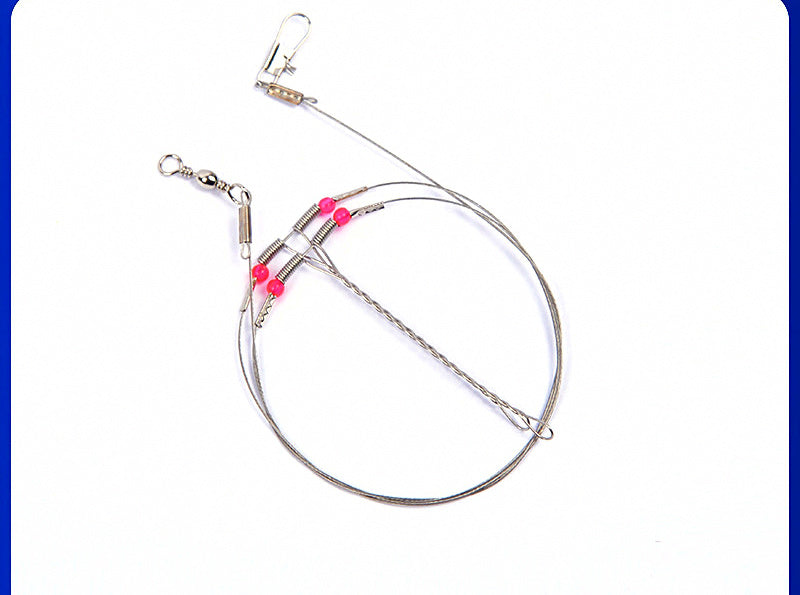 Wire Leader Rig, Balance Rig Steel Wire Leaders, Pre-Made – product photo