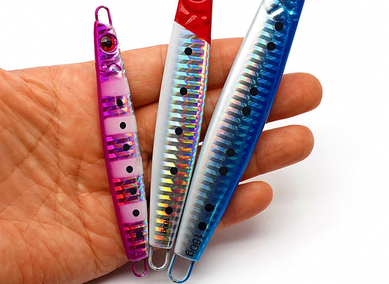 Metal Jig with Feathered Hook, 20–200 g (0.7–7.1 oz) – product photo