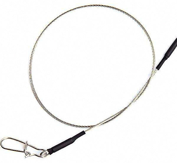Anti-Bite TPU Wire Leaders with Safety Pin, 5-Pack – product photo