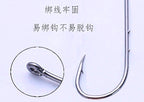 Double Barb Long Shank Bait Hooks, 50 Pack – product photo