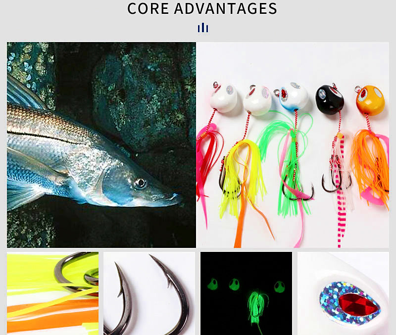 Kabura Sea Bream Jig, 60–200 g (2.1–7.1 oz) – product photo