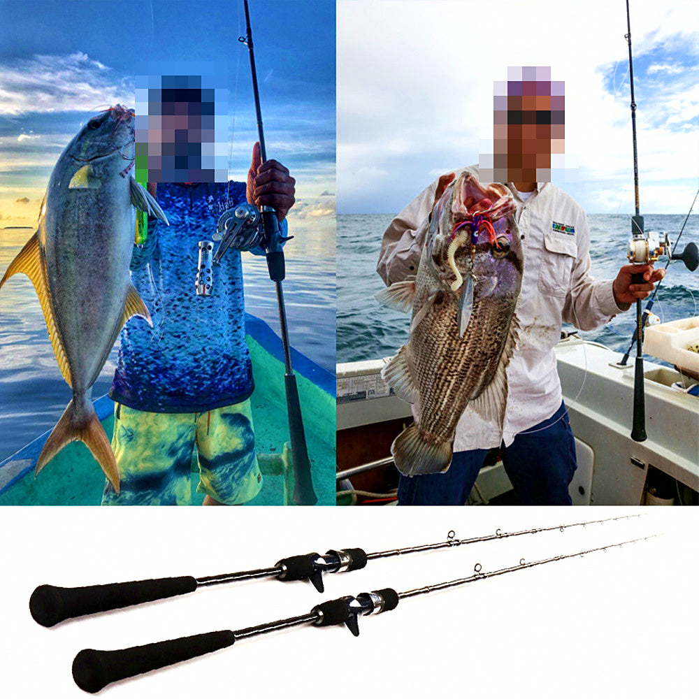 Slow Pitch Jigging Rod, 6'6" (1.98 m) One-Piece Boat Rod