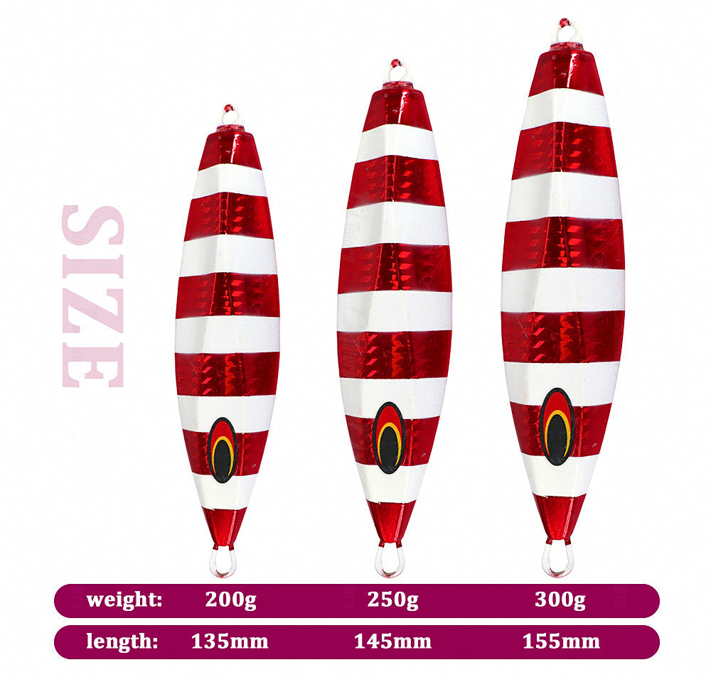Saltwater Slow Pitch Jig, 200–300 g (7.1–10.6 oz) – product photo