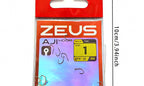 Aji Saltwater Hooks, Ring Eye Barbed, 12 Pack – product photo