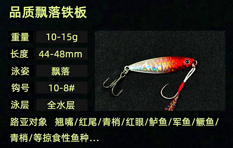 Metal Casting Jig, 10 g & 15 g (0.35 & 0.53 oz) – product photo