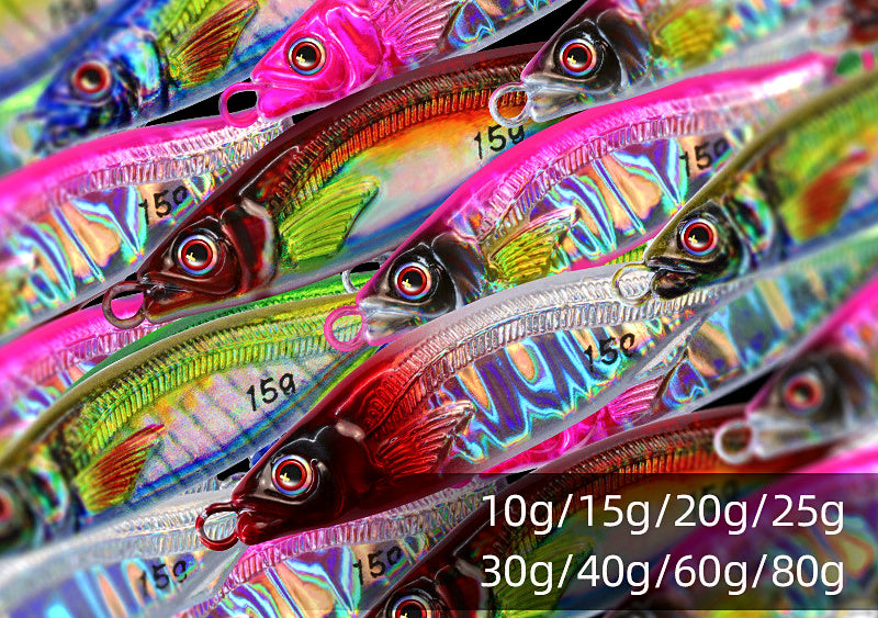 Metal Casting Jig, 3D-Printed Fish Look, 5–20 g (0.18–0.71 oz) – product photo
