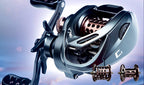Round Baitcasting Reel, 152 g (5.4 oz), Left/Right Hand – product photo