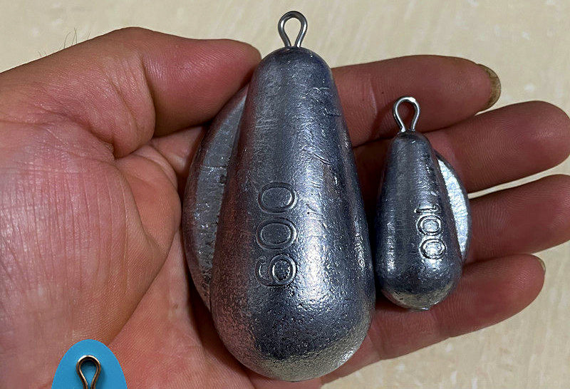 Winged Fin Sinker, 2.8–21.2 oz (80–600 g) – product photo