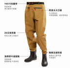 Waist-High Waders with Boots, Waterproof Nylon or PVC – product photo