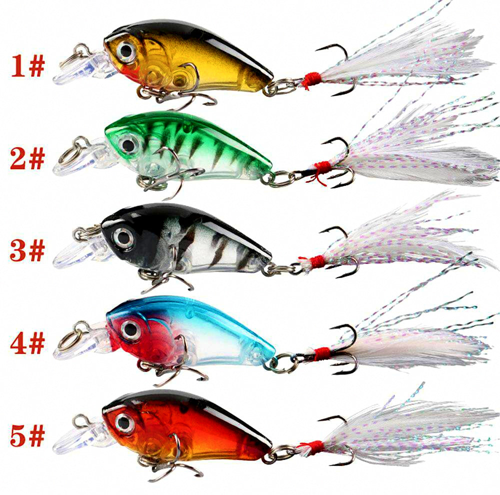 Mini Fat Crankbait Lure, 3.5 g (0.12 oz) – product photo