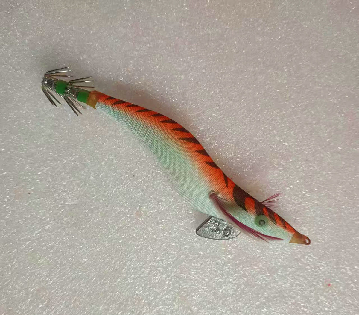 Wood Shrimp Squid Jig, Sizes 2.0–5.0 – product photo
