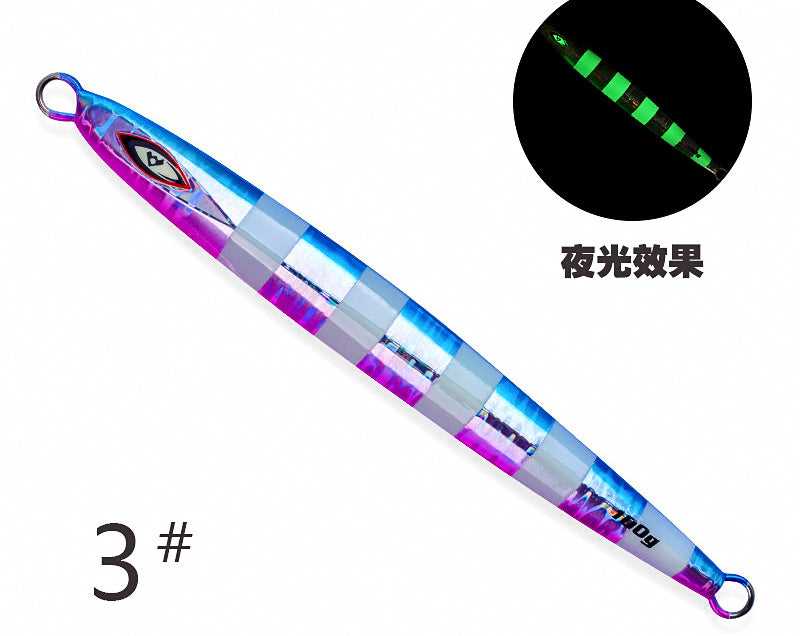 Glow Slow Pitch Jig, 60–120 g (2.1–4.2 oz) – product photo