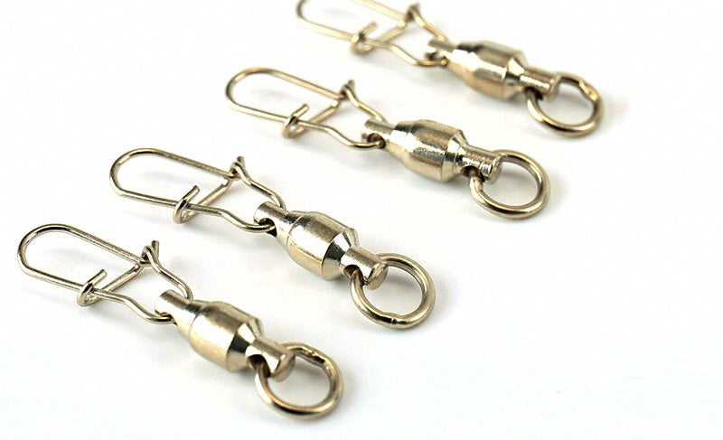 Ball Bearing Snap Swivel, Sizes 0, 1, 2 (4 or 10 Pack) – product photo