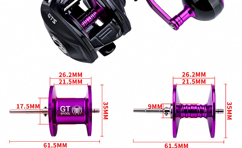 Slow Pitch Jigging Baitcasting Reel, Left or Right Hand – product photo