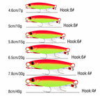 Casting Metal Jig Lure, 7–40 g (0.25–1.4 oz), Glow – product photo