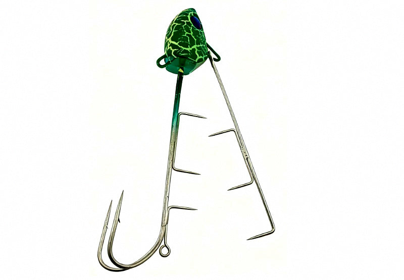 Bait Keeper Pins for Cutlassfish Tenya Rigs, Matte Tin – product photo