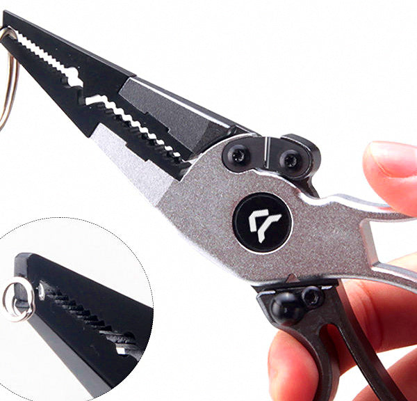 Stainless Steel Fishing Pliers, Eagle-Beak Hook Remover – product photo