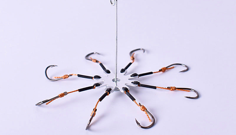 Iseni Flip Plate Hook Sets, 8 or 12 Hooks, Sizes 5–15 – product photo