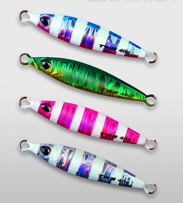 Fast-Sinking Metal Jig, Single Hook, 30–80 g (1.1–2.8 oz) – product photo