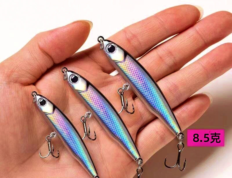 Mini Sinking Pencil Lure with Rattle, 3.5–12.5 g (0.12–0.44 oz) – product photo