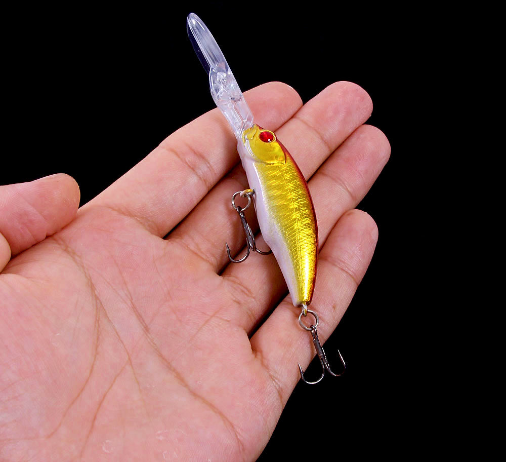 Floating Deep Diving Minnow Lure, 10 cm, 7 g (0.25 oz) – product photo