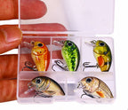 Micro Lure Kit, Mini Fat Crankbait Style, 1.5 g or 2 g – product photo