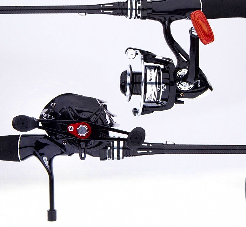 Carbon 5-Piece Lure Rod, Rod-Only or Combo, 1.65–2.7 m – product photo