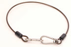 Steel Wire Rod Safety Leash Lanyard, Retractable or Straight – product photo