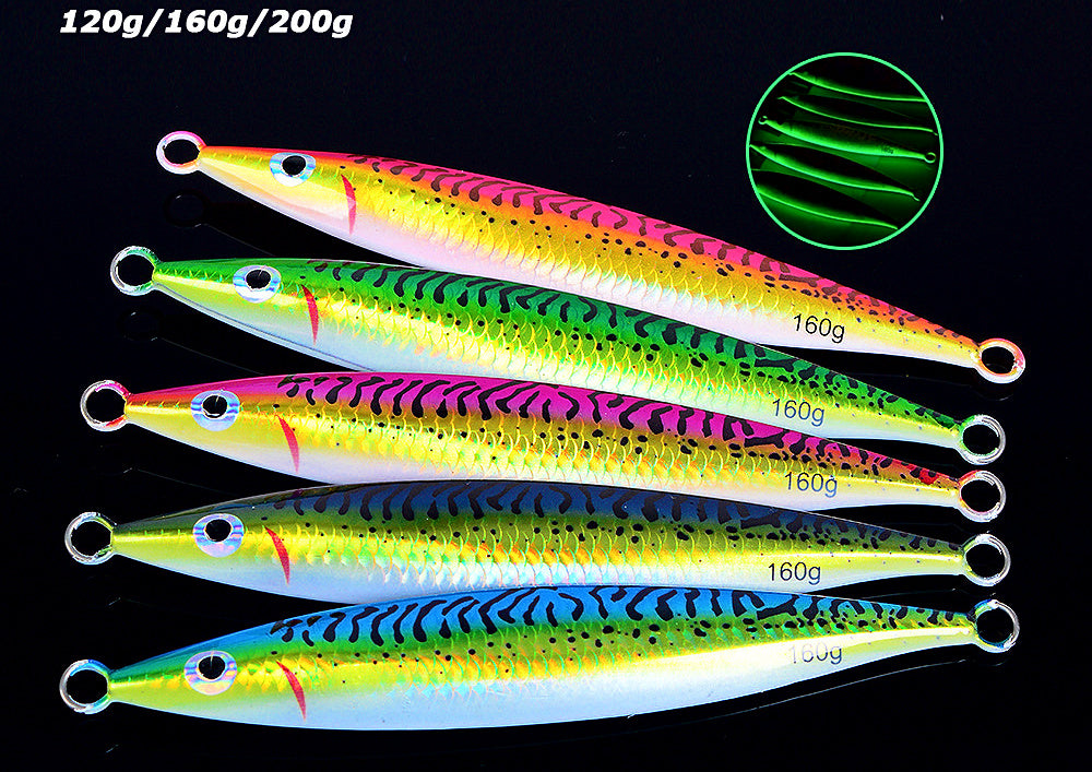 Glow UV Slow Pitch Jig, 120–200 g (4.2–7.1 oz) – product photo