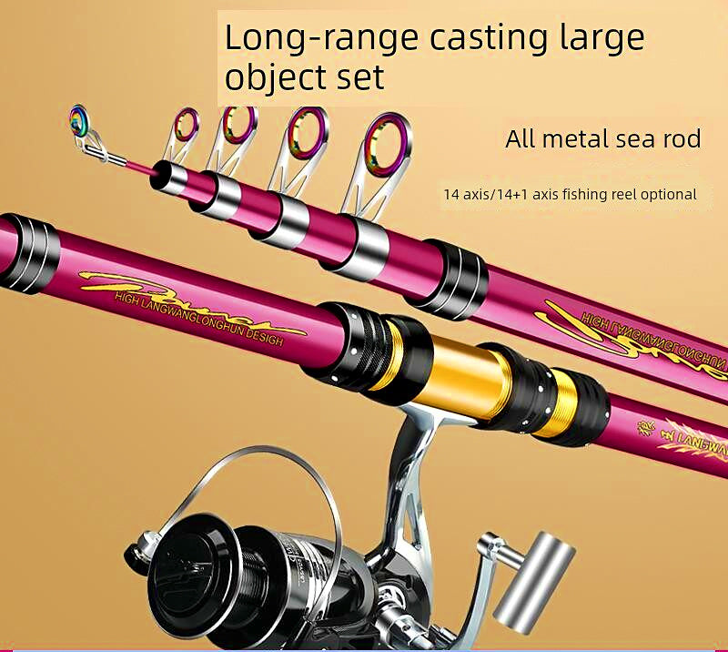 Long Cast Rod, 2.1–4.5 m (6.9–14.8 ft), Rod or Reel Combo – product photo