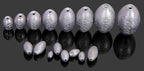 Hollow Olive Lead Sinker, 0.02–17.64 oz (0.6–500 g) – product photo