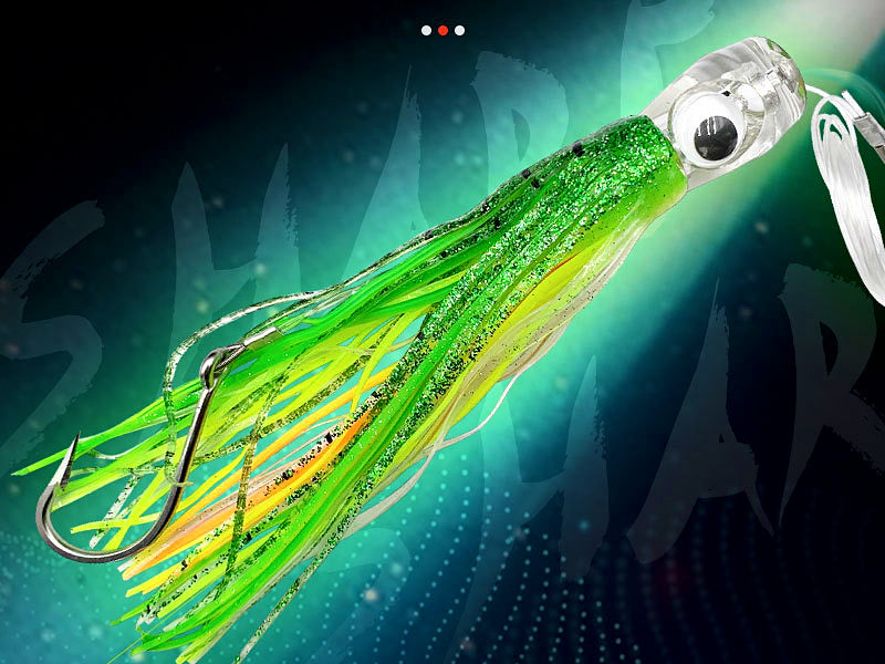 Rigged Soft Squid Octopus Trolling Lure, 16 cm / 25 cm – product photo