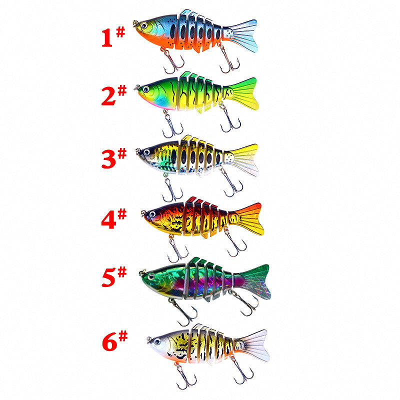 7-Segment Jointed Minnow Swimbait, 15.6 g (0.55 oz), 10 cm – product photo
