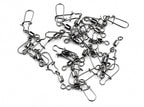 304 Stainless Steel Safety Pin Snaps, Sizes 5, 7, 10, 12 – product photo