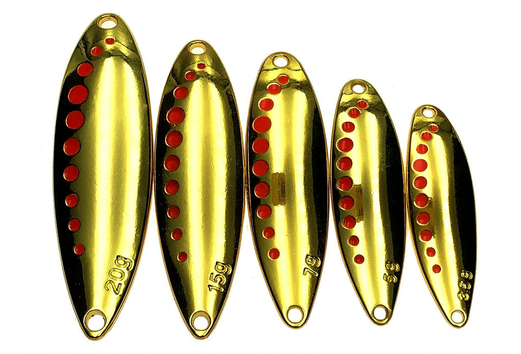 Casting Spoon Metal Lure, Blank Finish, 2.5–30 g (0.09–1.06 oz) – product photo