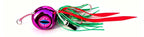 Slow Pitch Metal Jig, Silicone Tail, 40–200 g (1.4–7.1 oz) – product photo