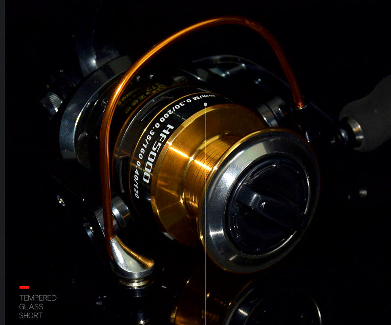 Stainless Steel Saltwater Spinning Reel, 4000/6000 Size – product photo