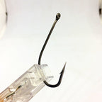 Long Shank Barbed Offset Hooks, Tube Style, Sizes #5–#36 – product photo