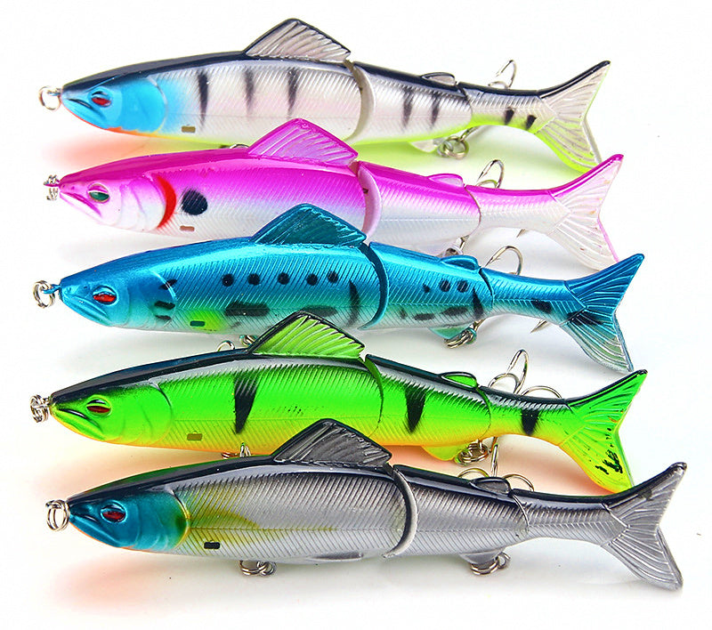 3-Section Jointed Minnow Hard Bait, 13 cm / 18 g (0.6 oz) – product photo