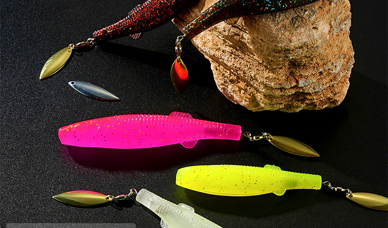 T-Tail Paddle Tail Soft Swimbait, 10–14 cm (3.9–5.5 in) – product photo