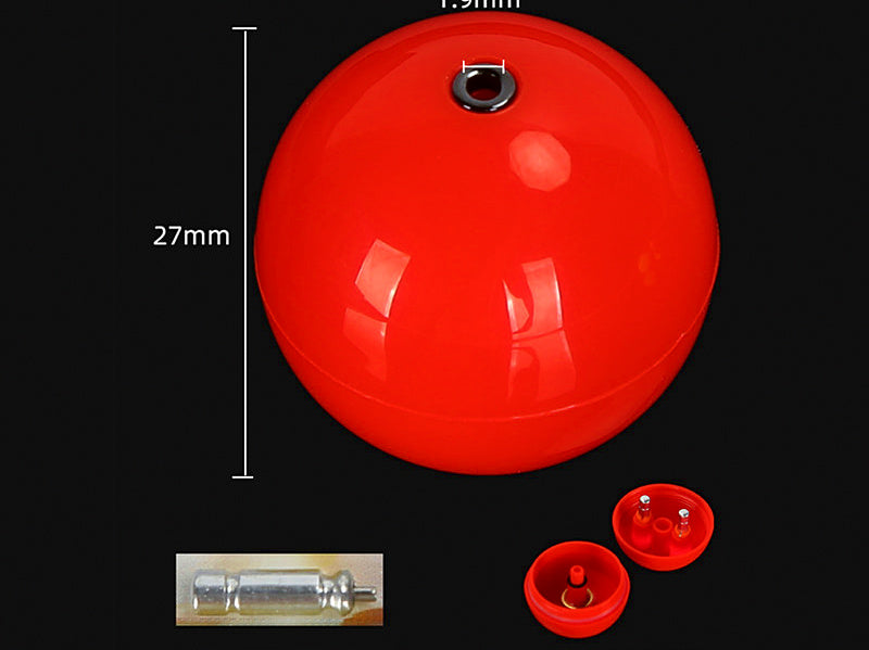 Round Ball Float Bobber, 27 mm (1.1 in), Day or Glow – product photo
