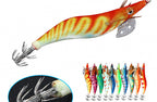 Glow Laser Squid Jig, Shrimp Egi, Size 2.5–3.5 – product photo