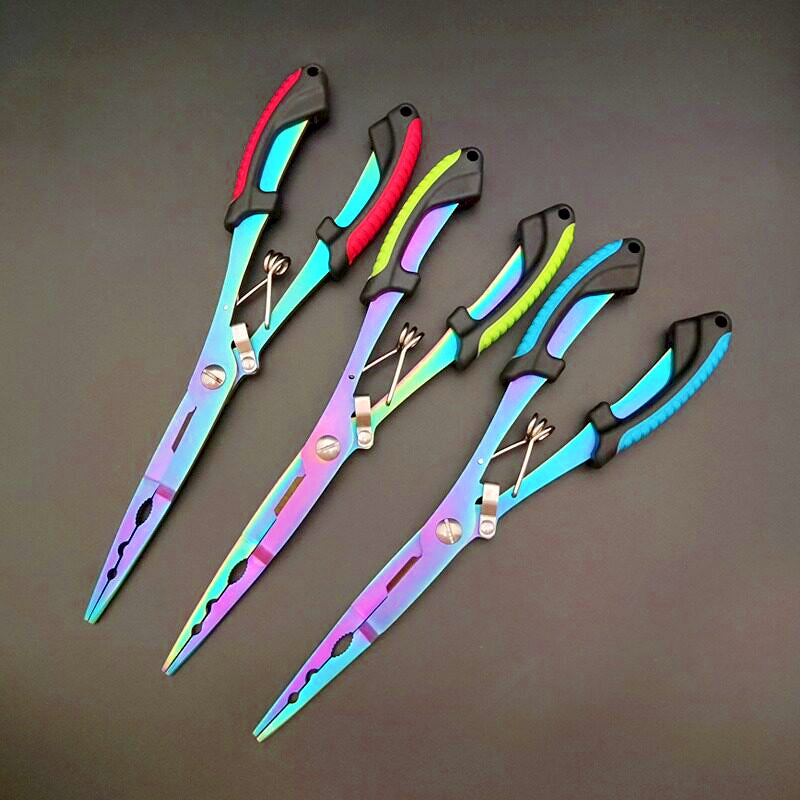 Long Fishing Pliers, Hook Remover & Split Shot Crimper – product photo