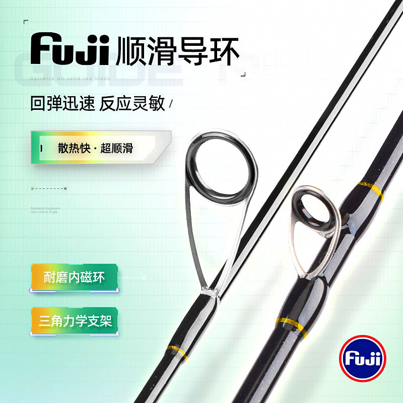 Slow Pitch Jigging Rod, 1.91 m (6 ft 3 in), 2-Pc Carbon – product photo